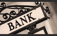 bank sign on the street picture