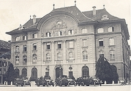 Swiss National Bank main building in Berne in the twenties