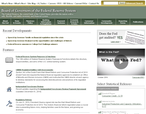 The U.S. Federal Reserve System website